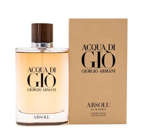 Acqua Di Gio Absolu By Giorgio Armani For Men 4.2 oz EDP Spray Giorgio Armani