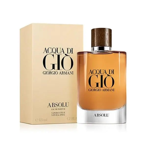 Acqua Di Gio Absolu By Giorgio Armani – For Men 4.2oz EDP.