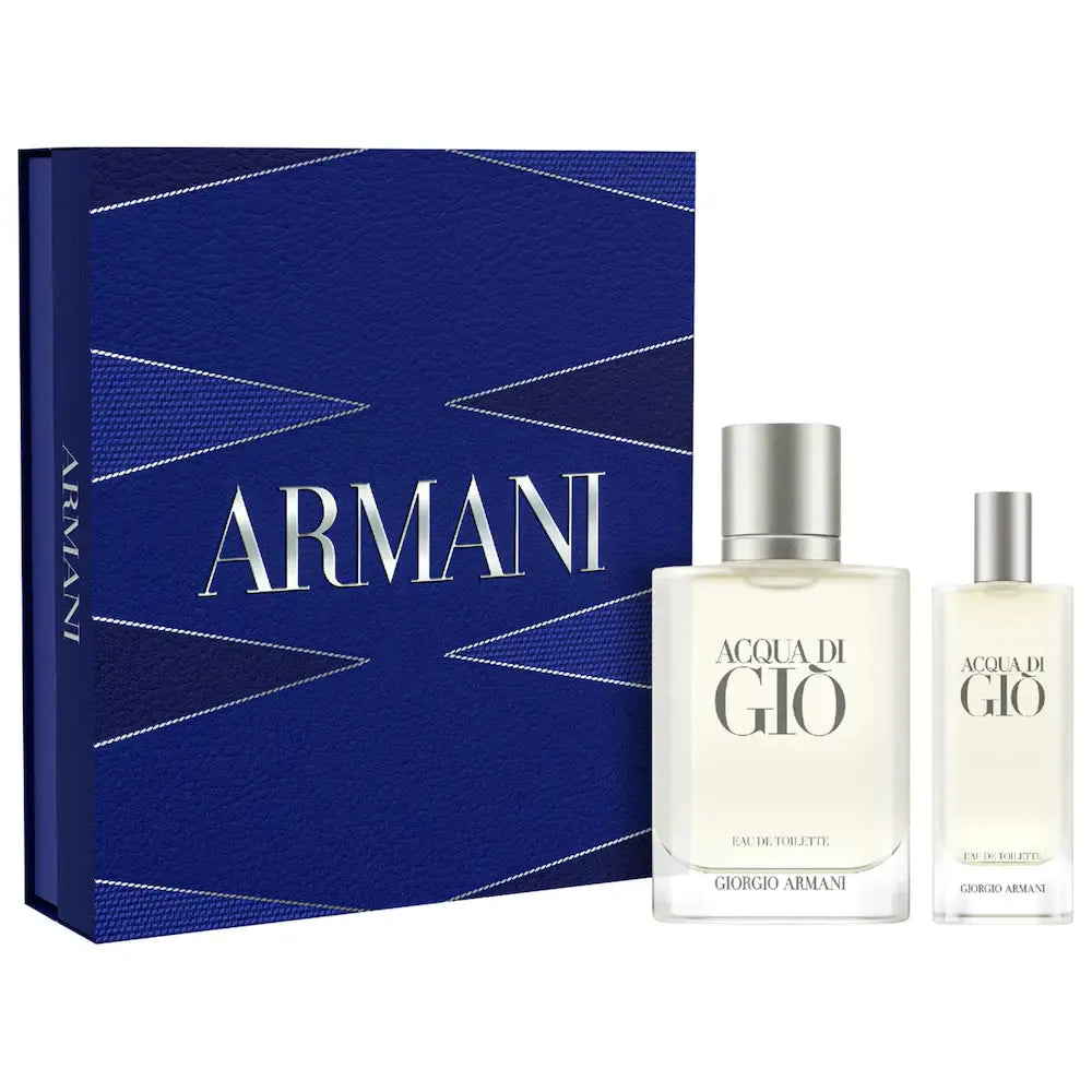 Acqua Di Gio By Giorgio Armani 2Pcs Set 3.4oz Men EDT Spray