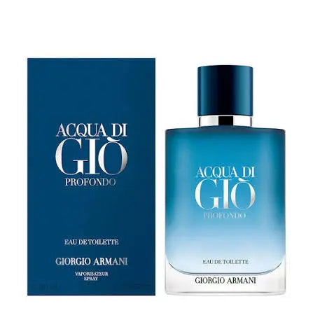 Acqua Di Gio Profondo by Giorgio Armani for Men 3.3oz EDT perfume bottle