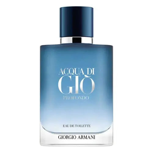 Acqua Di Gio Profondo by Giorgio Armani EDT bottle close-up
