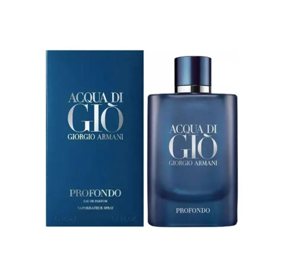 Acqua Di Gio Profondo By Giorgio Armani For Men 4.2 oz EDP Spray - perfumesandrea