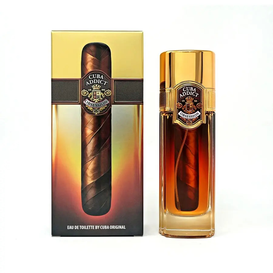 Addict Obsession by Cuba 3.4oz Men EDT Spray