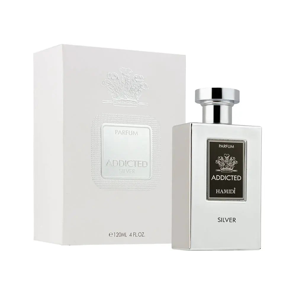 Addicted Silver By Hamidi For Men 4.0oz Parfum Spray Hamidi