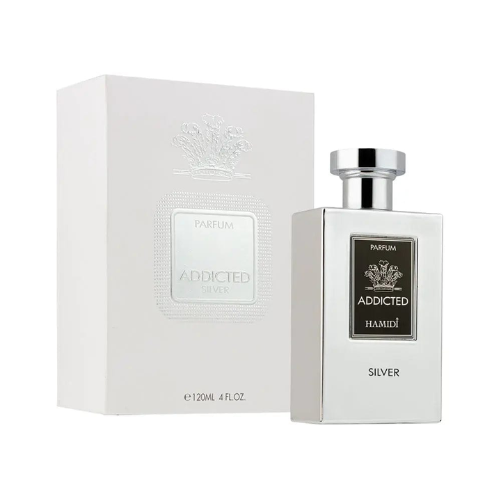 Addicted Silver By Hamidi For Men 4.0oz Parfum Spray Hamidi