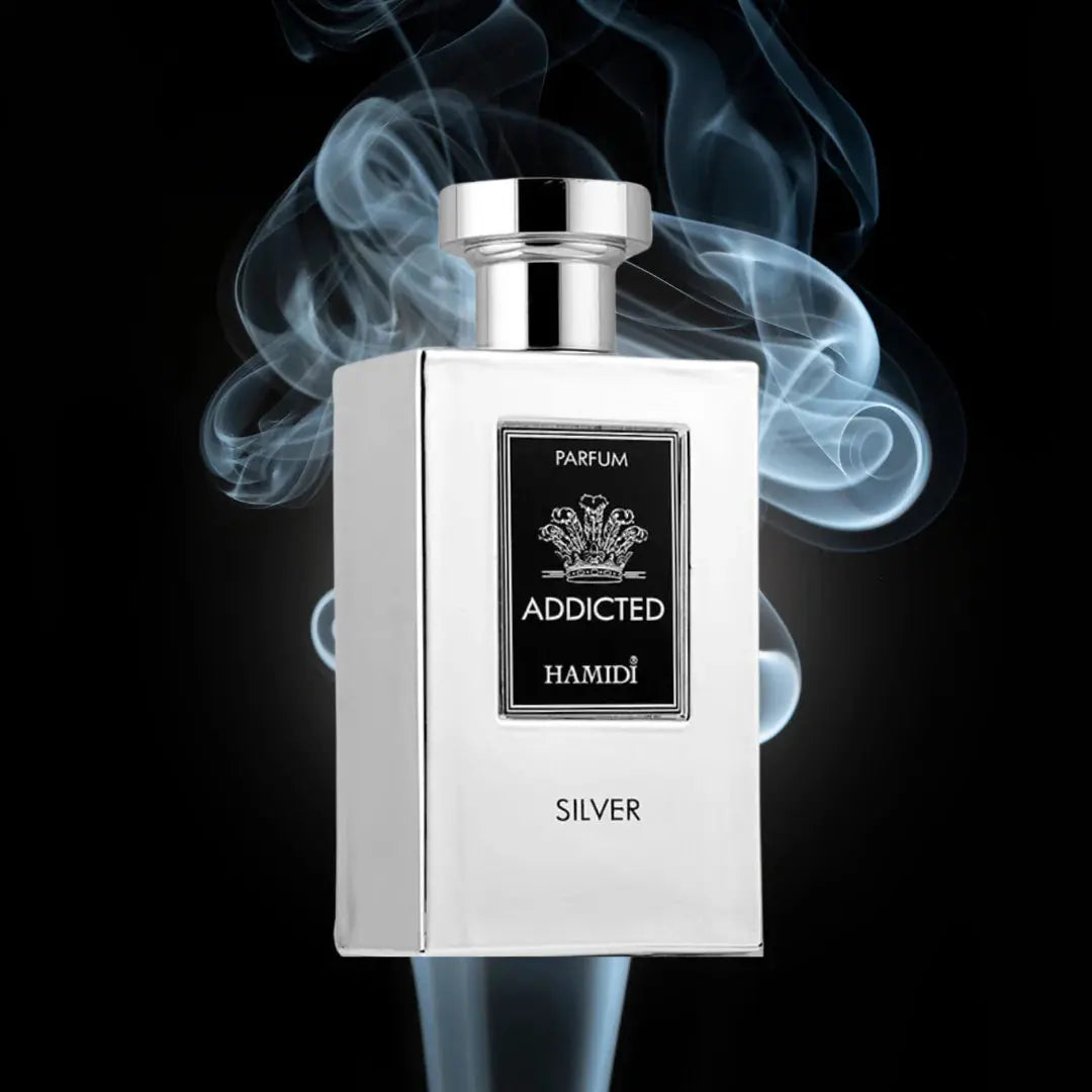 Addicted Silver By Hamidi For Men 4.0oz Parfum Spray Hamidi