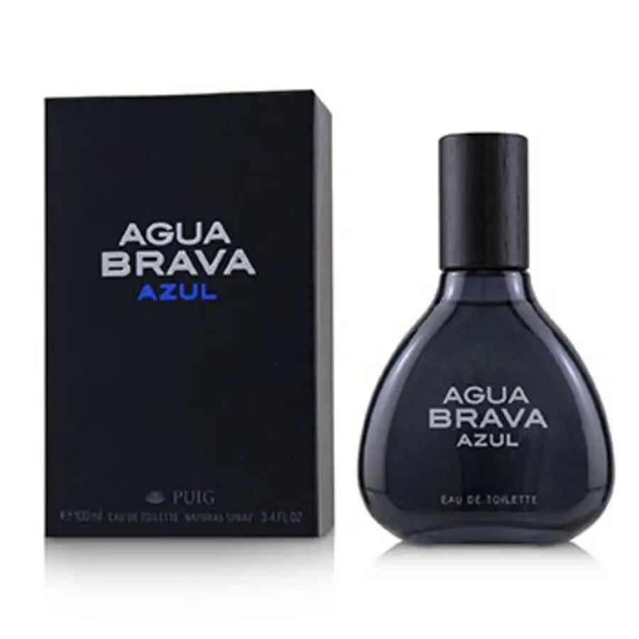 Antonio Puig Agua Brava Azul fragrance packaging for men