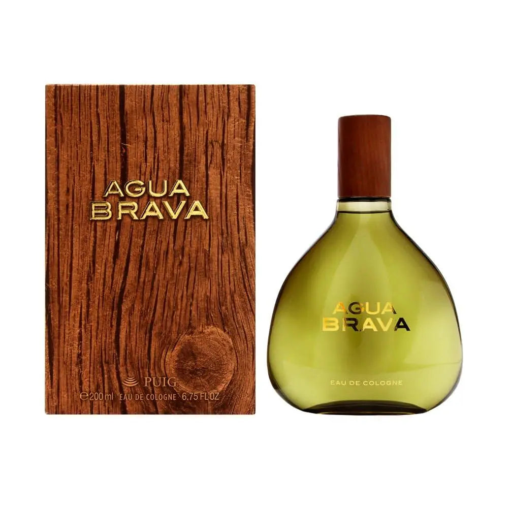 Antonio Puig Agua Brava classic fragrance packaging 3.4oz