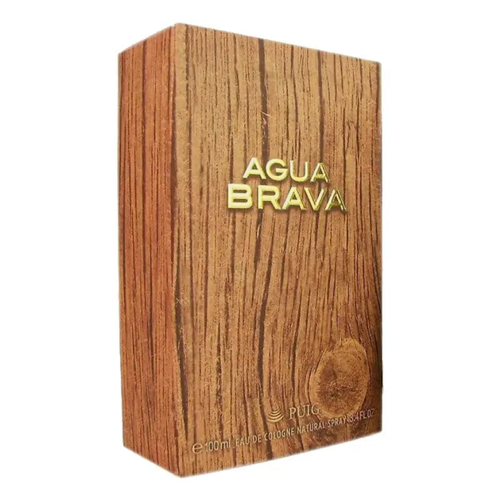Antonio Puig Agua Brava classic fragrance packaging 3.4oz
