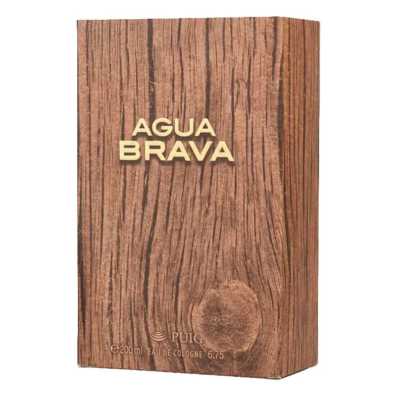 Antonio Puig Agua Brava fragrance packaging classic style
