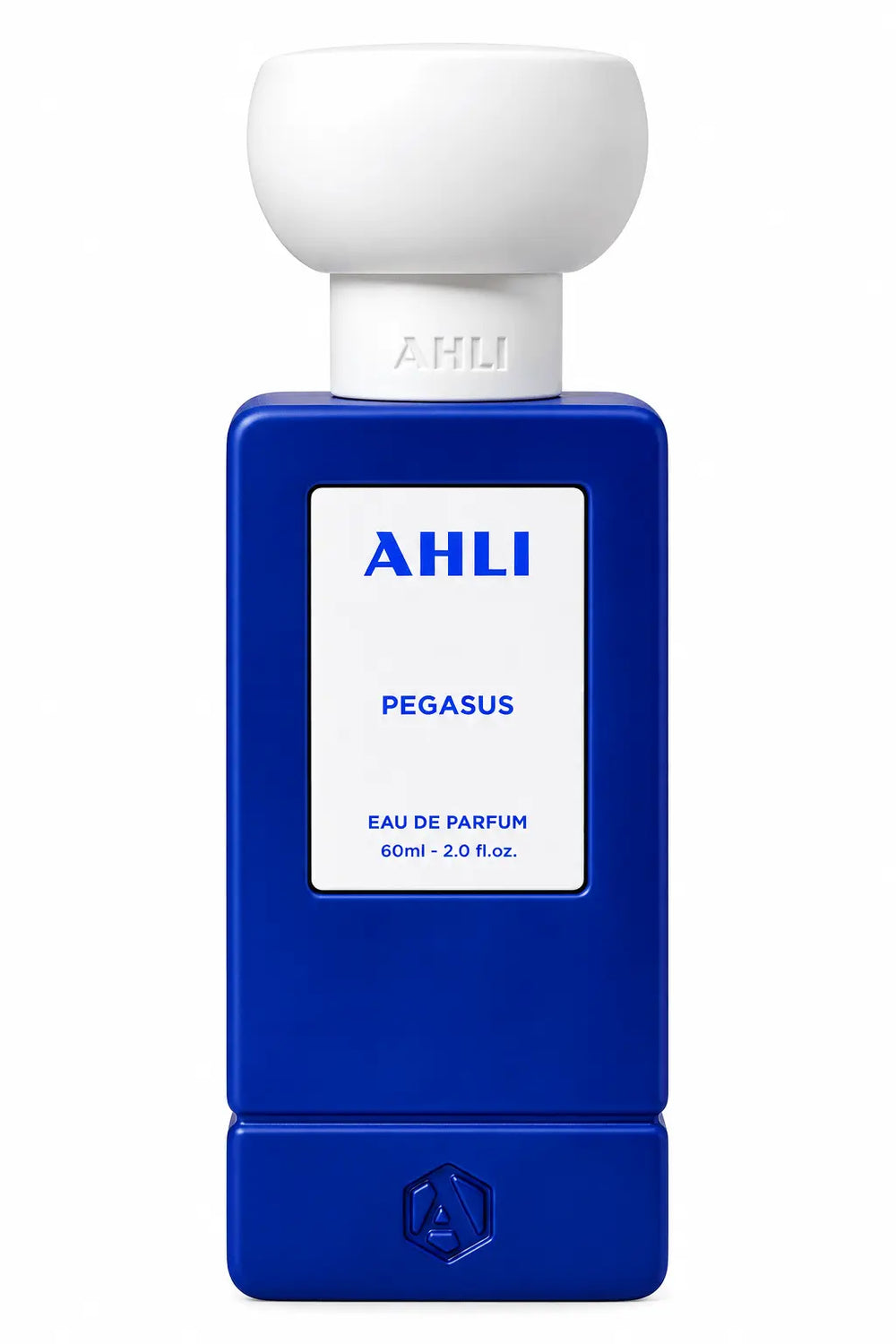 Ahli Pegasus Unisex 2.0oz EDP blue perfume bottle