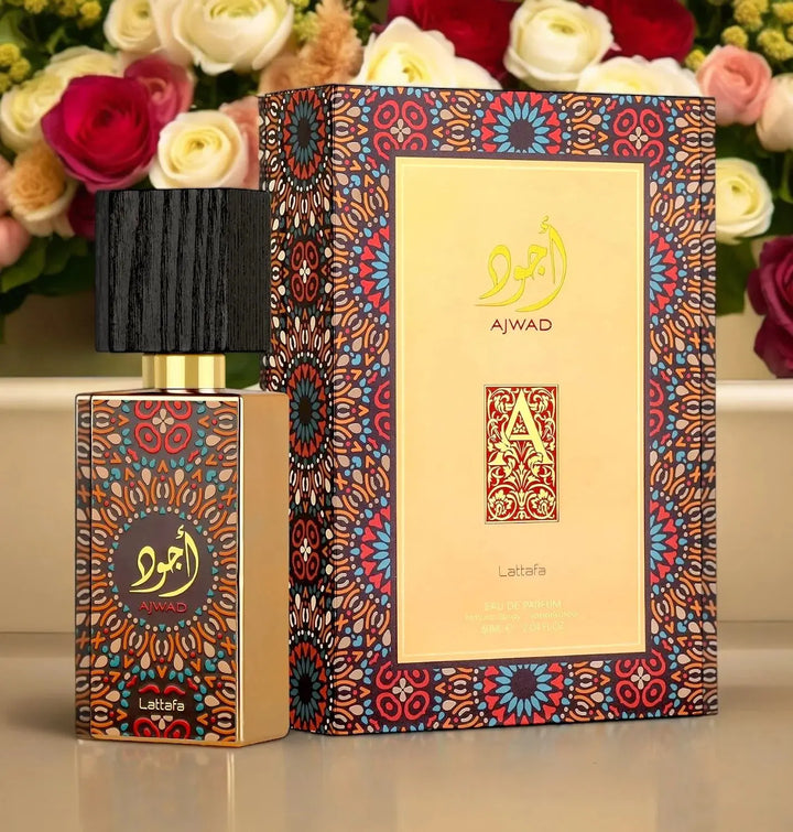 Ajwad By Lattafa For Unisex 2.0oz EDP Spray Lattafa