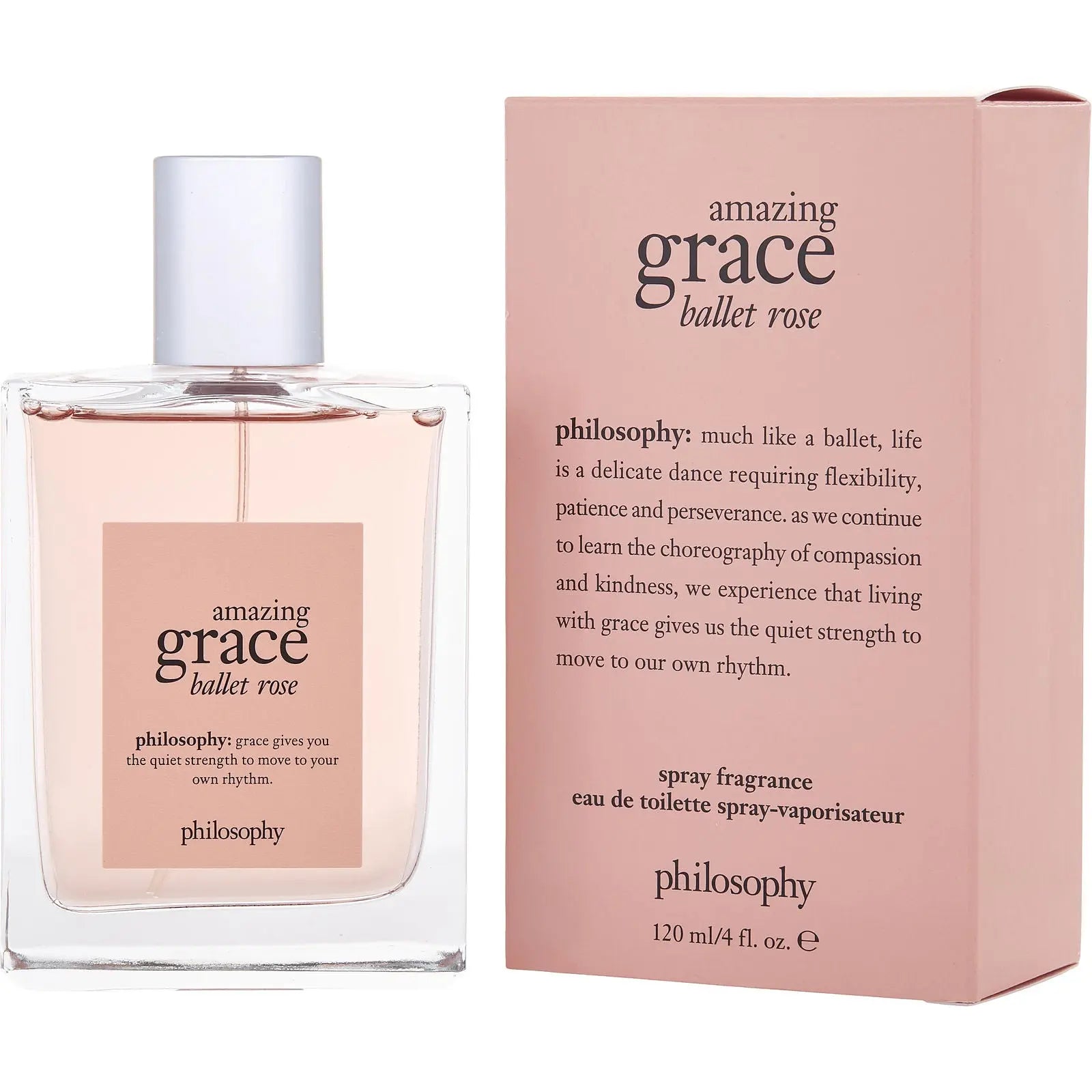 Amazing Grace Ballet Rose by Philosophy original box 4.0oz Eau de Parfum