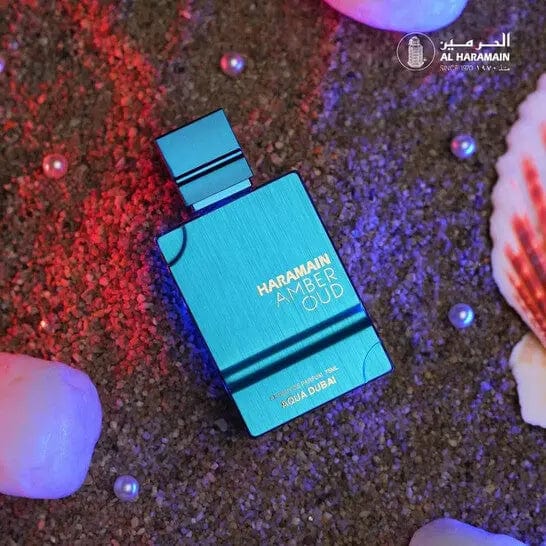 Amber Oud Aqua Dubai by Al Haramain Unisex EDP 2.5oz Spray Al Haramain