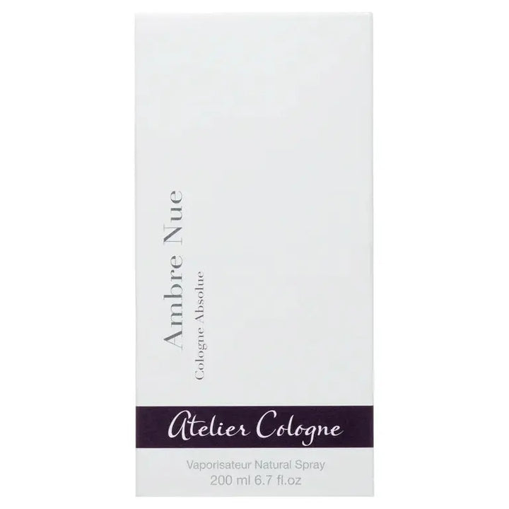Ambre Nue by Atelier Cologne Unisex 6.7oz Eau De Cologne.