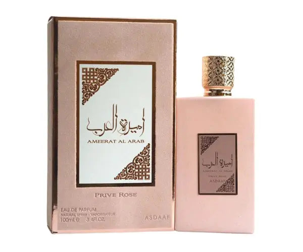 Ameerat Al Arab Prive Rose By Asdaaf For Women 3.4oz EDP Spray Asdaaf