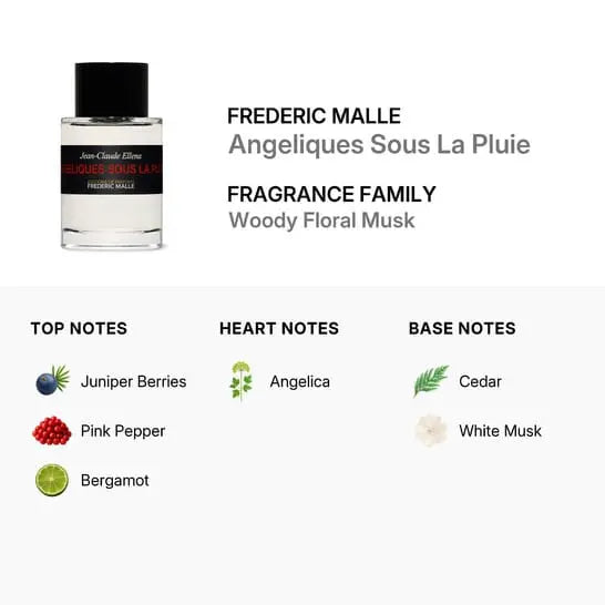 Angeliques Sous La Pluie fresh green niche fragrance