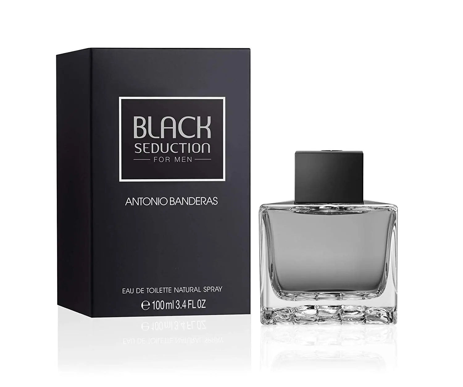 Antonio Banderas Seduction Black 3.4oz Men EDT Spray by Antonio Banderas
