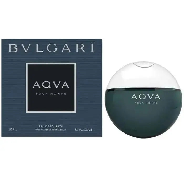 Aqua Pour Homme By Bvlgari For Men 1.7oz EDT Spray Bvlgari