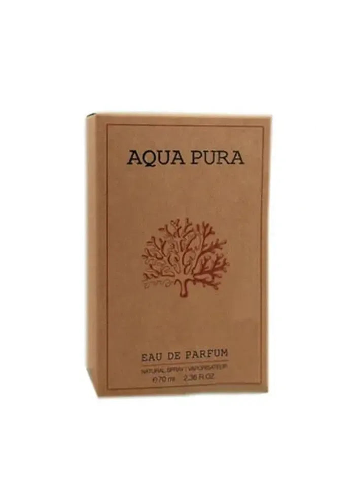 Aqua Pura by Fragrance World original box 2.36oz Eau de Parfum