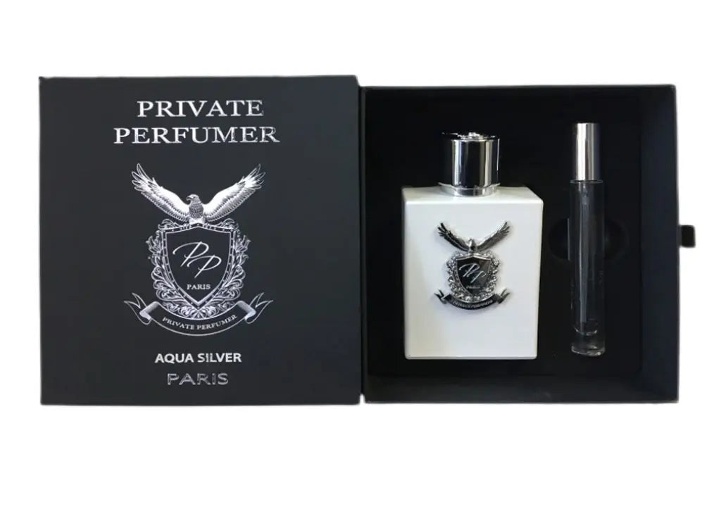 Aqua Silver By Paris Perfumes For Men 3.3oz EDP Spray