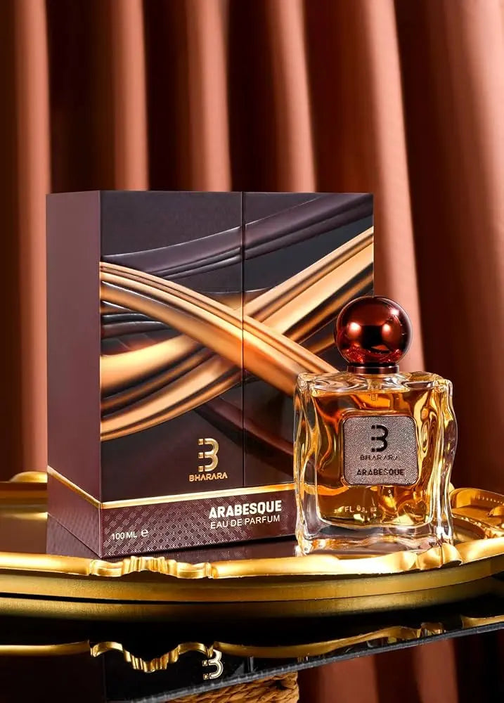 Arabesque by Bharara for Men 3.4oz EDP Spray perfume bottle