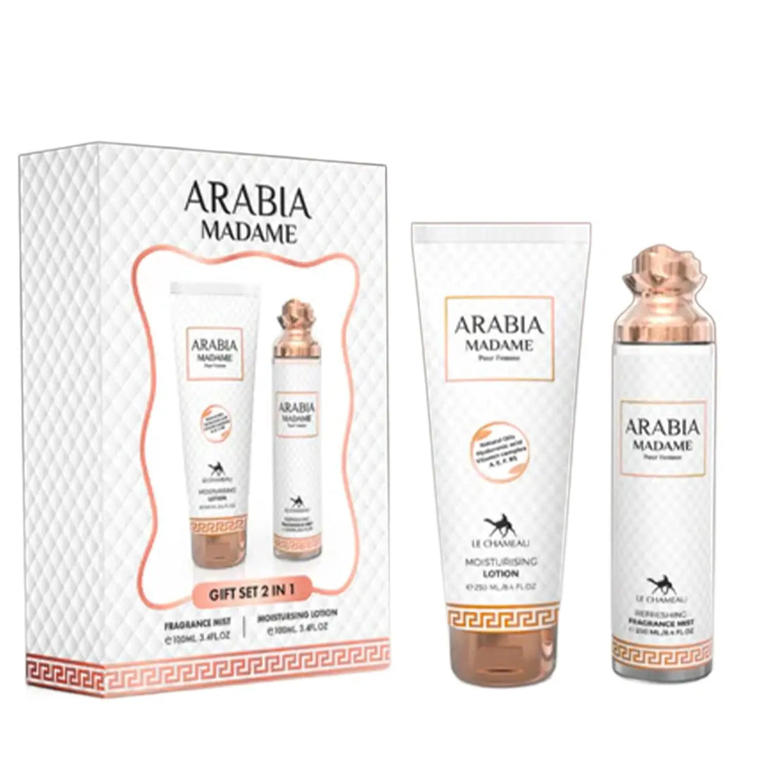 Arabia Madame by Le Chameau Women 2Pc Set 8.4oz Mist Spray and Lotion
