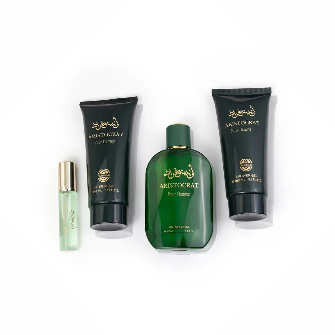 Aristocrat By Mush Mush For Men 4Pcs Set EDP Spray Mush Mush