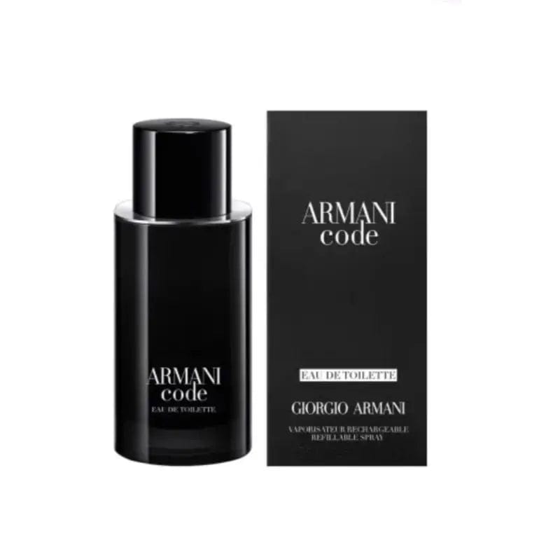 Armani Code By Giorgio Armani For Men 2.5 oz EDT Spray Refillable - perfumesandrea