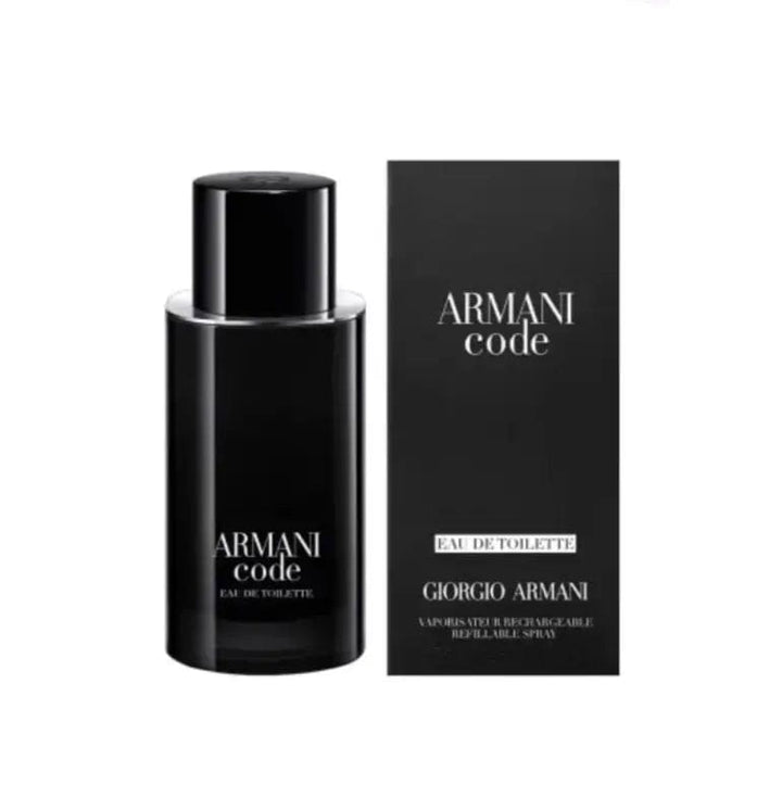 Armani Code By Giorgio Armani For Men 2.5 oz EDT Spray Refillable - perfumesandrea