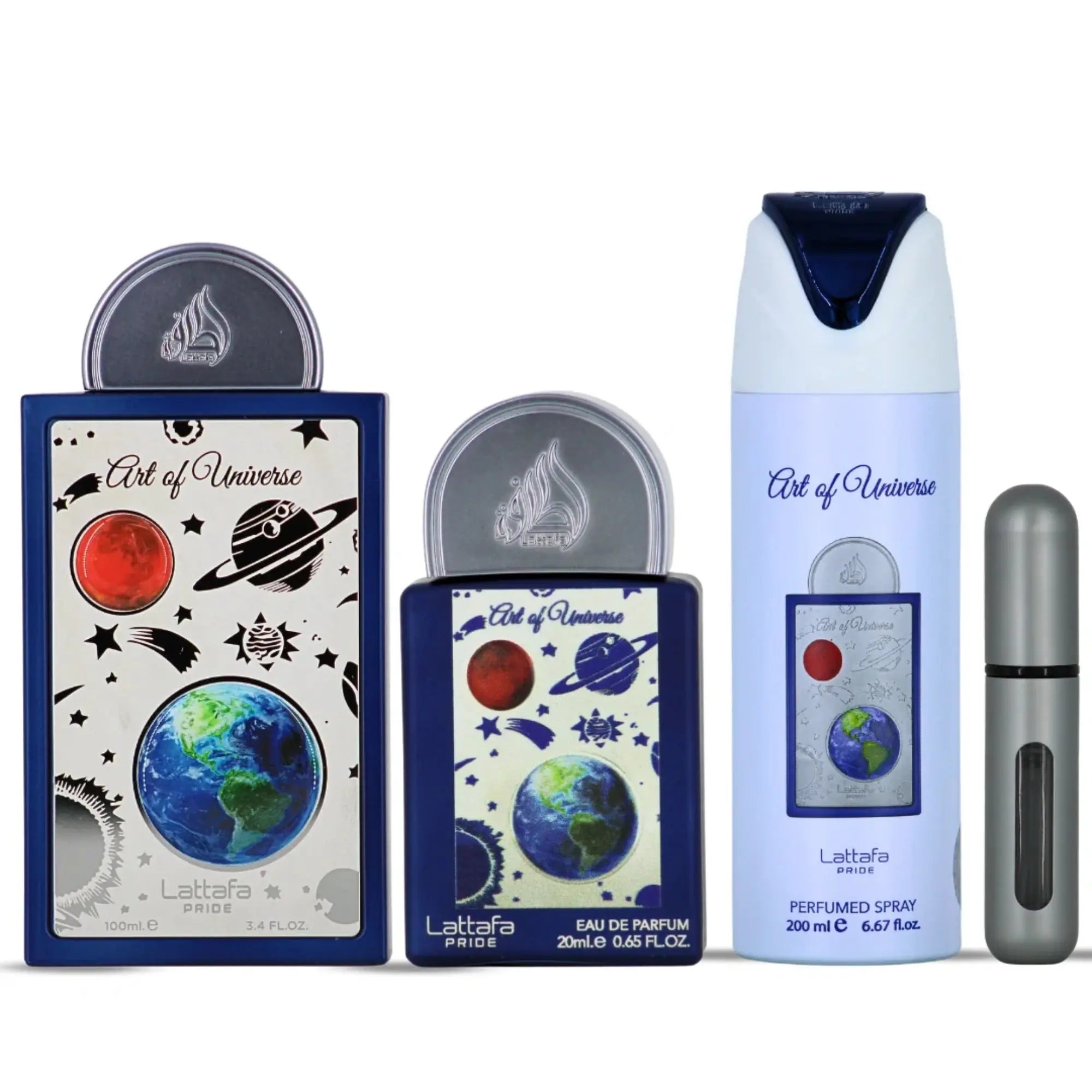 Art Of Universe by Lattafa Unisex 3Pcs Gift Set EDP.