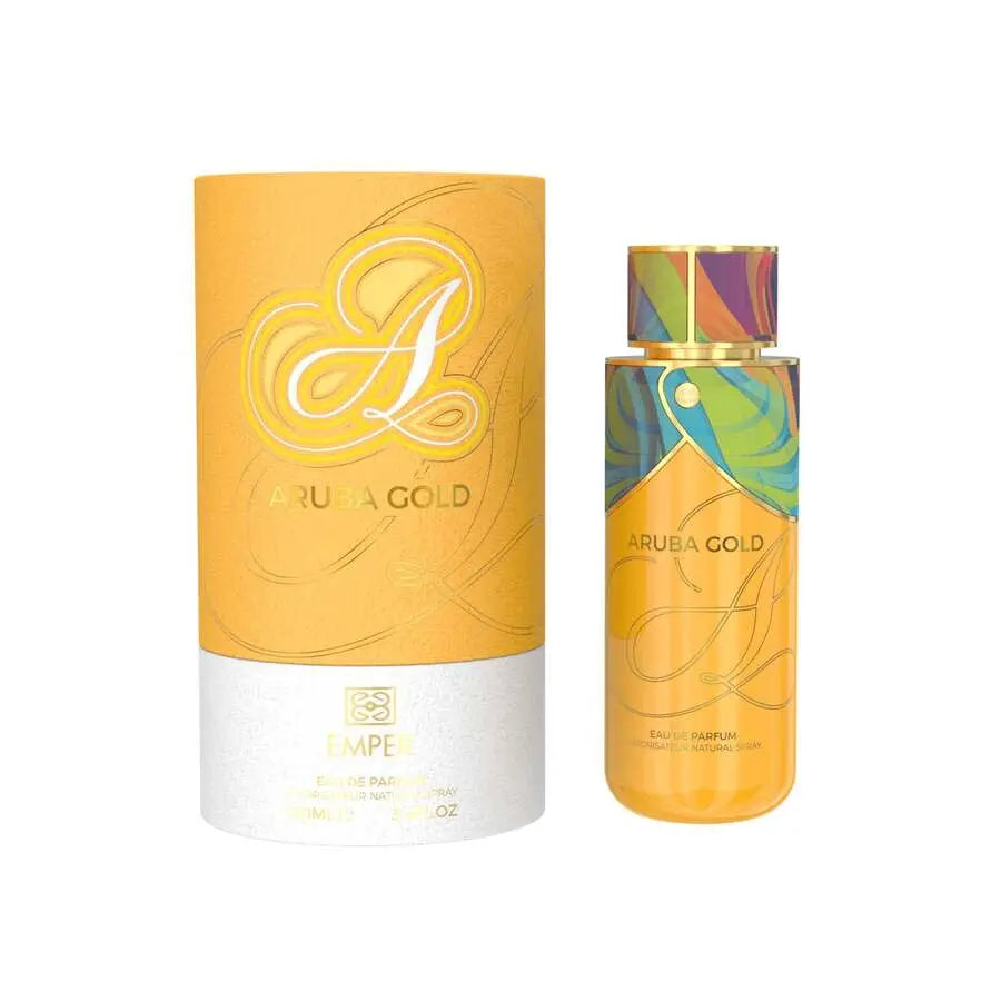 Aruba Gold by Emper Unisex 3.4oz EDP perfume bottle