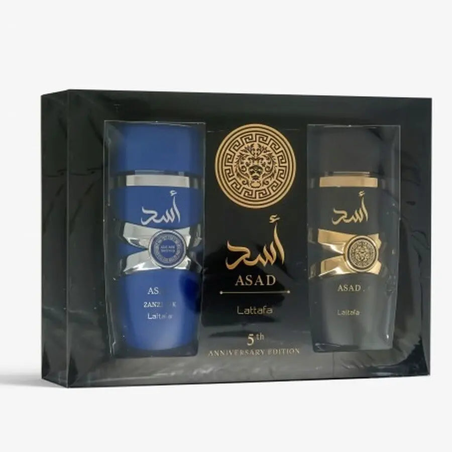 Asad By Lattafa For Men 2Pcs Set EDP Spray Lattafa