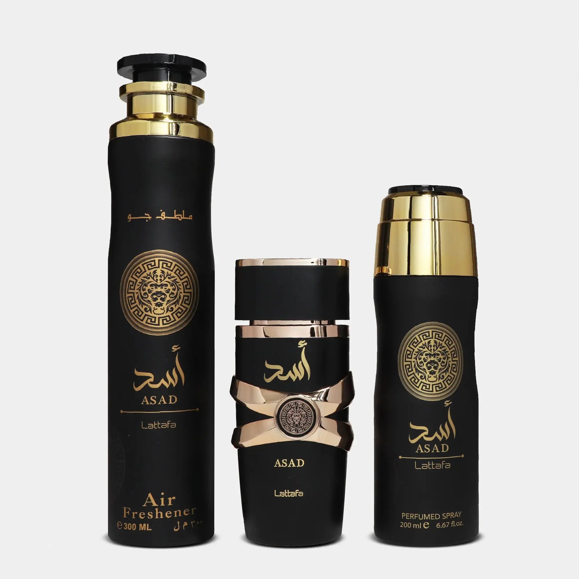 Asad By Lattafa For Men 3Pcs Set EDP Spray Lattafa