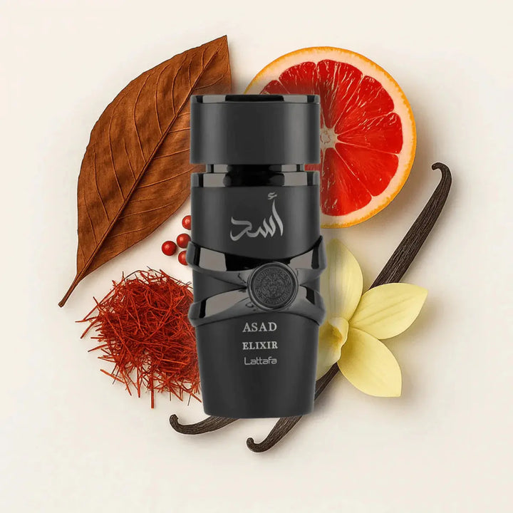 Asad Elixir By Lattafa 3.4oz Men Eau De Parfum Spray