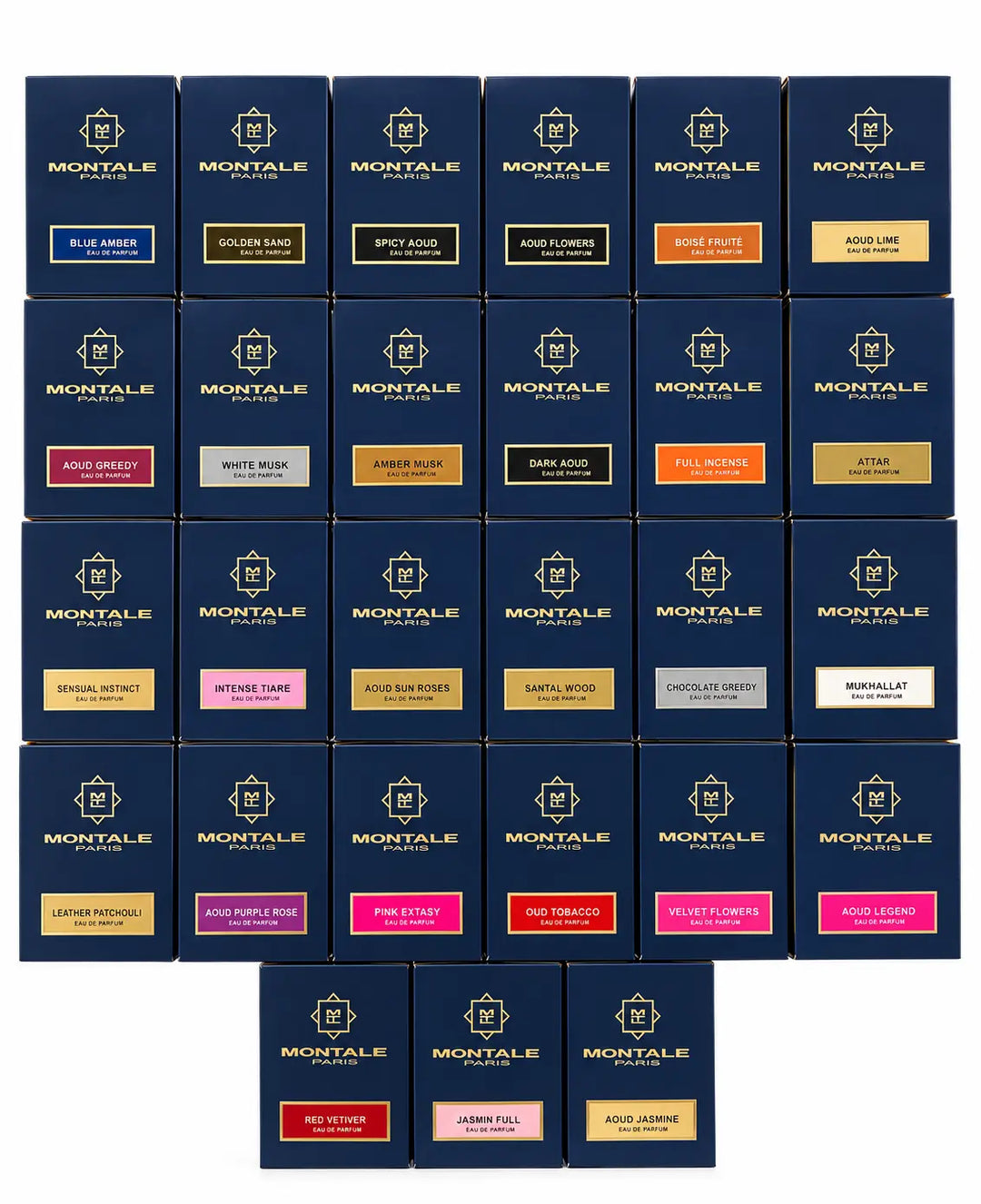 Montale assorted fragrance sample vials original packaging