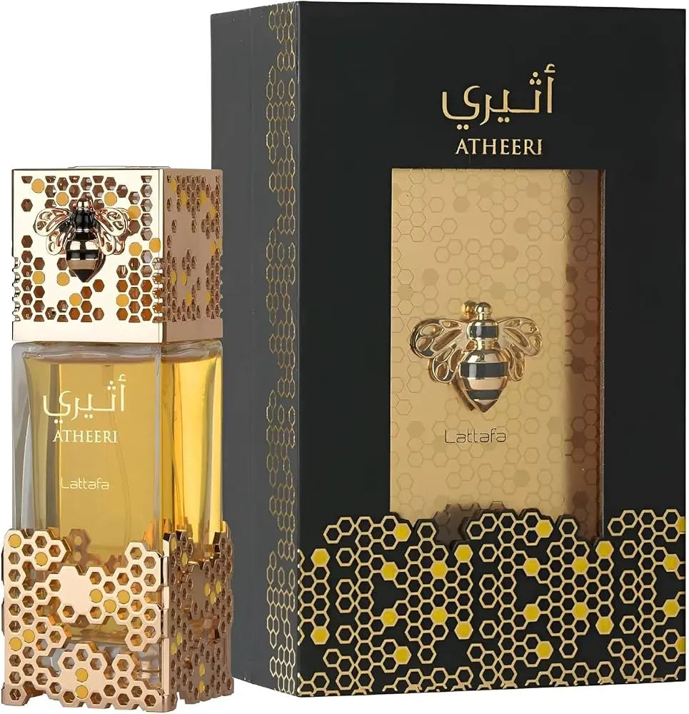 Atheeri by Lattafa for Women 3.4oz EDP perfume bottle