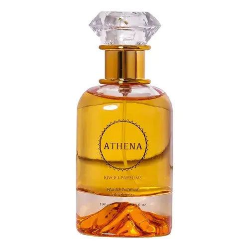 Athena by Rivoli Parfums EDP bottle close-up
