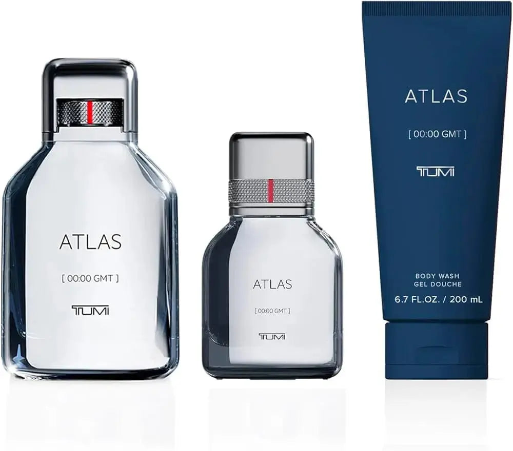 Atlas [08:00 GMT] By Tumi - For Men 3Pcs Gift Set EDP