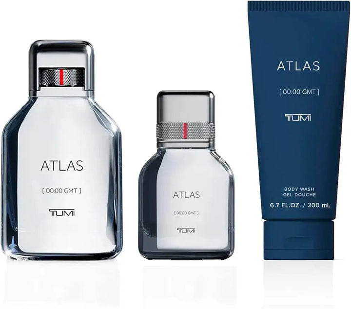 Atlas [08:00 GMT] By Tumi - For Men 3Pcs Gift Set EDP