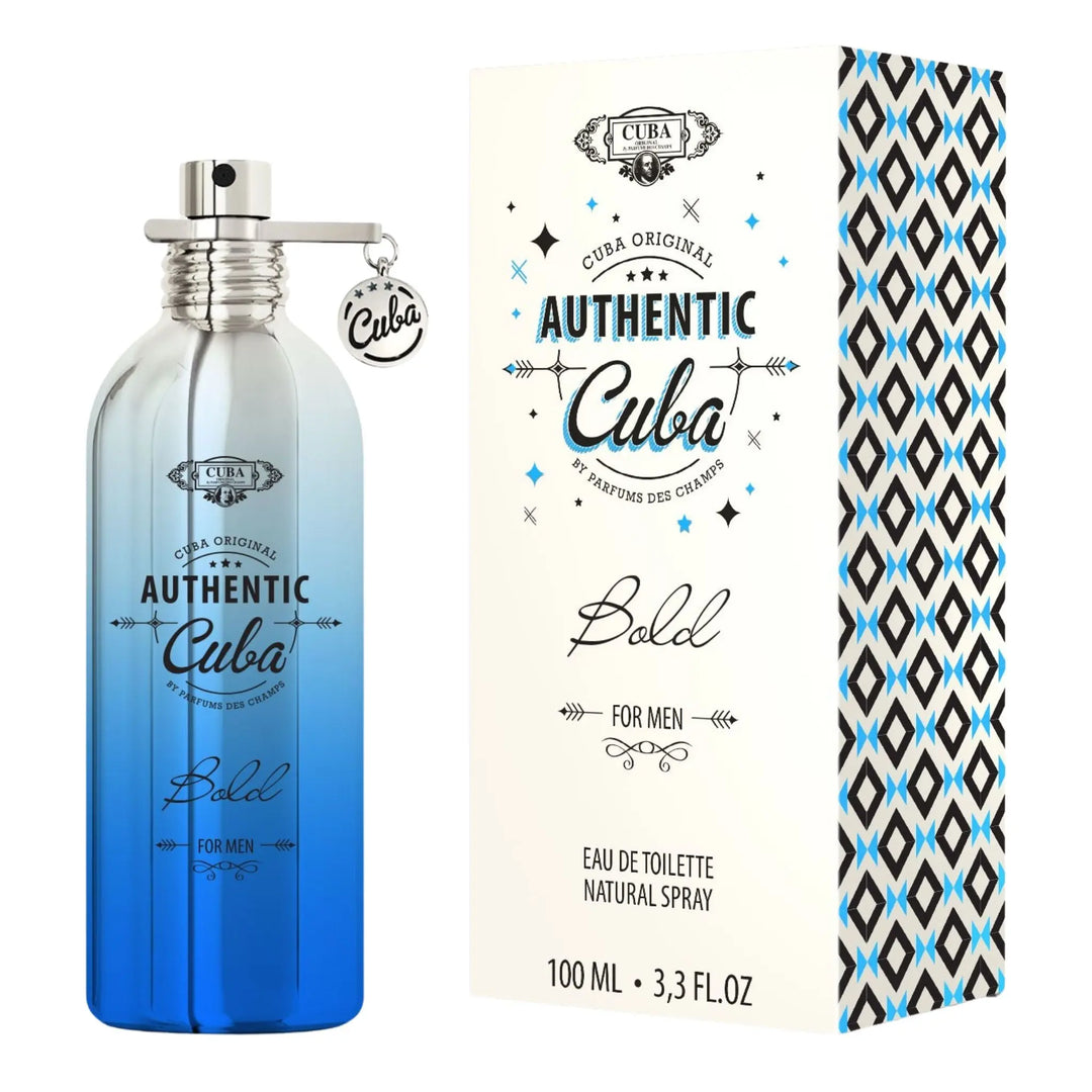 Authentic Bold By Cuba For Men 3.3oz EDT Spray