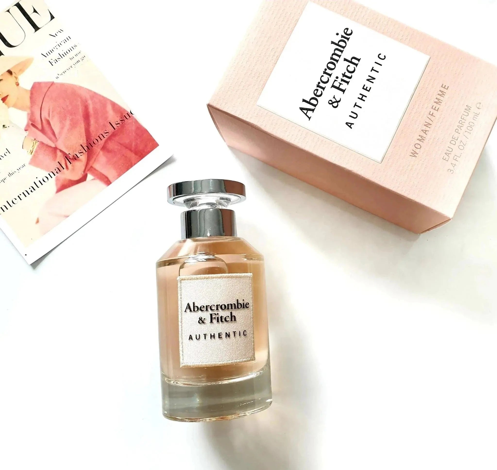Abercrombie & Fitch Authentic 3.4oz Women’s Eau de Parfum.