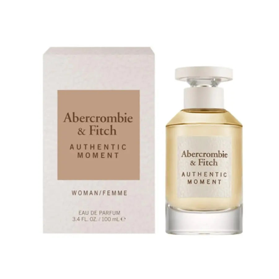 Authentic Moment by Abercrombie & Fitch for Women 3.4oz EDP perfume bottle