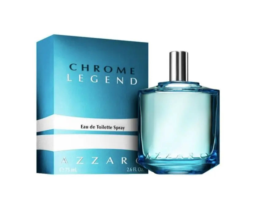 Azzaro Chrome Legend For Men 2.6 oz Eau De Toilette Spray - perfumesandrea