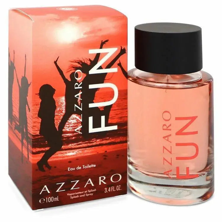 Azzaro Fun For Men 3.4 oz Eau De Toilette Spray - perfumesandrea