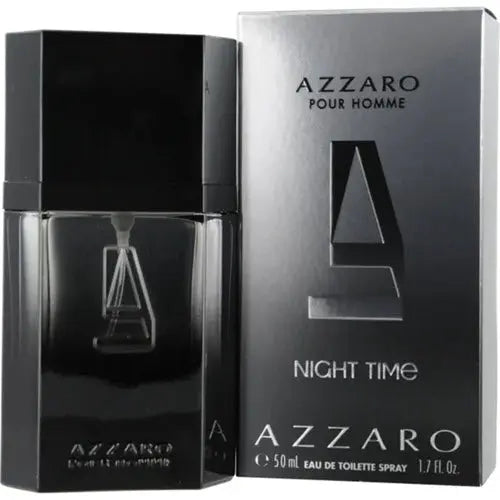 Azzaro Pour Homme Night Time 1.7 oz Eau De Toilette Spray - perfumesandrea