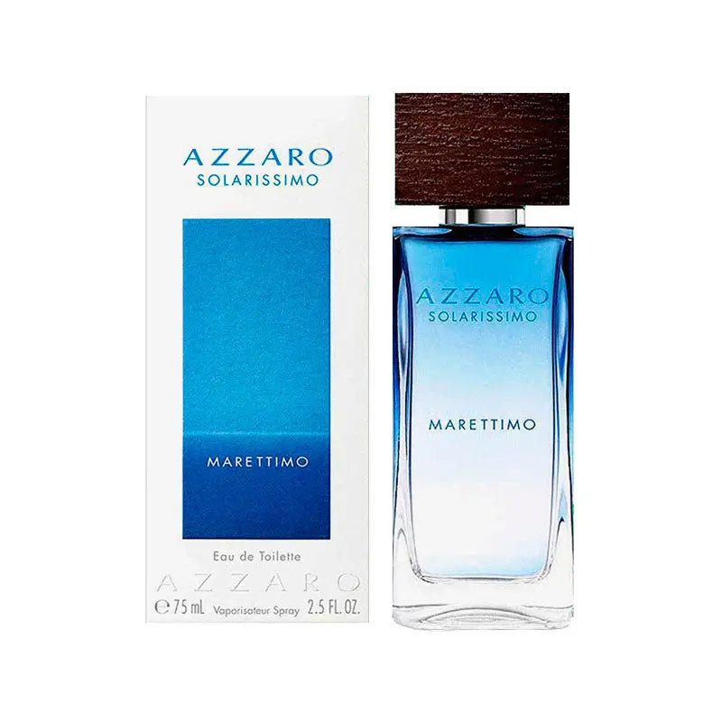 Azzaro Solarissimo Marettimo For Men 2.5 oz Eau De Toilette Spray - perfumesandrea