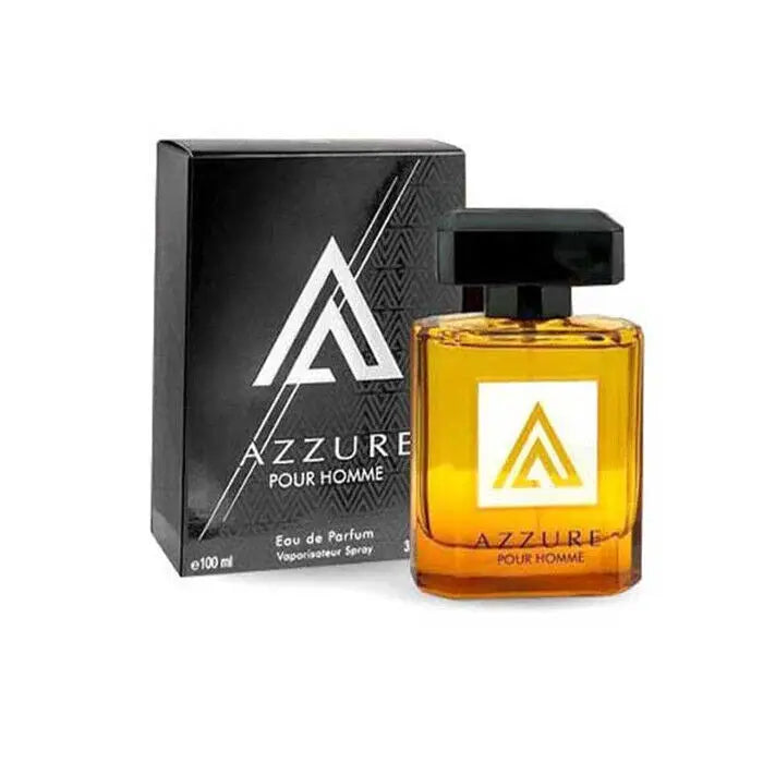 Azzure Pour Homme By Fragrance World 3.4oz For Men EDP Spray