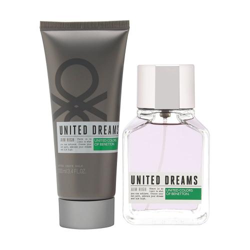United Dreams Aim High (Gift Set) By Benetton For Men