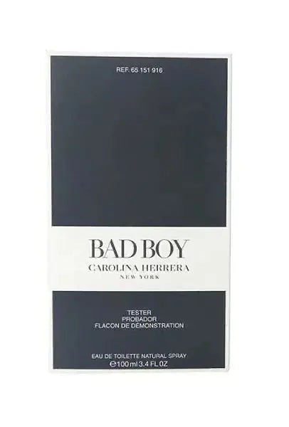 Bad Boy by Carolina Herrera - For Men 3.4oz EDT Tester